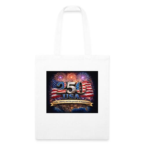 USA 250th Celebration - Recycled Tote Bag