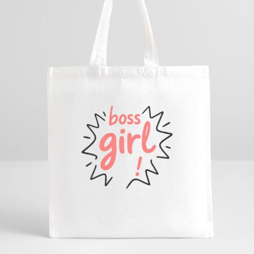 Boss Girl Bold Feminist Statement - Recycled Tote Bag