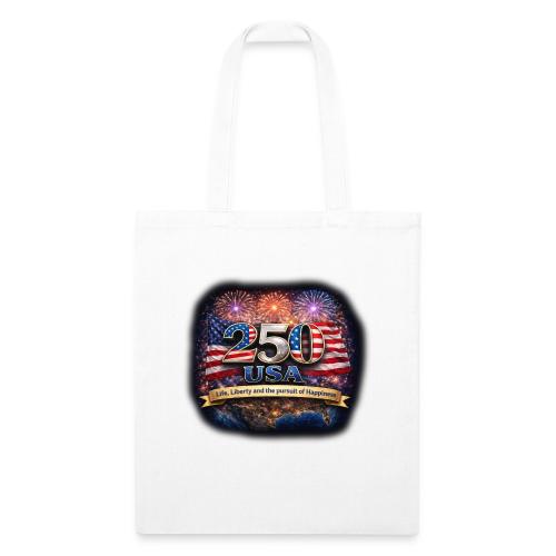 USA 250th Celebration - Recycled Tote Bag