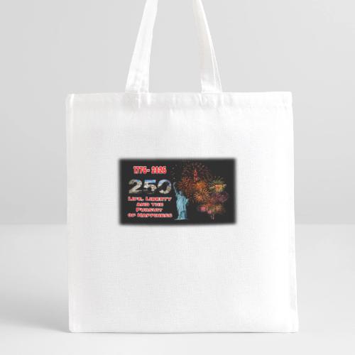 1776 - 2026 - 250 Years USA | Fireworks - Recycled Tote Bag