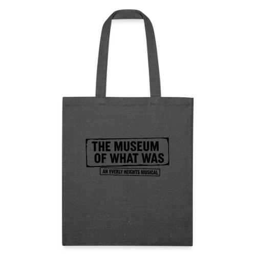 Museum of What Was Logo (Black) - Recycled Tote Bag