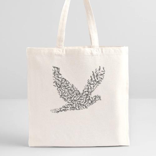 DOVE Peace in FLIGHT - Recycled Tote Bag