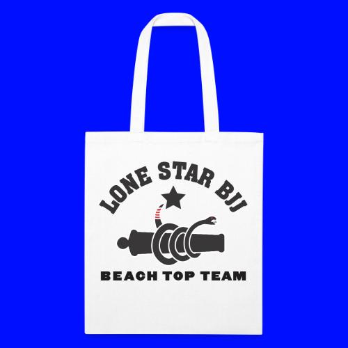 Beach Top Team - Lone Star BJJ - Black - Recycled Tote Bag