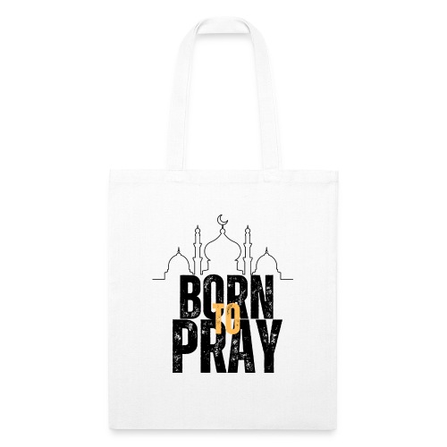 Born To Pray V1 - Recycled Tote Bag