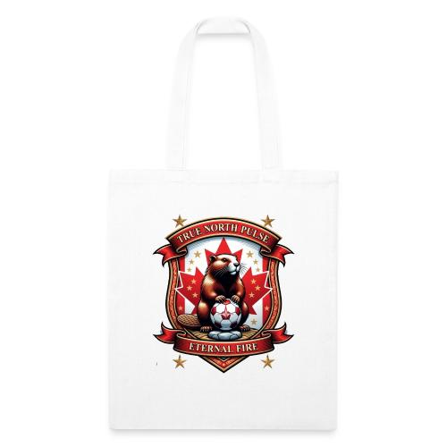 Canada Beaver Crest T-Shirt, Pride Badge Gift - Recycled Tote Bag