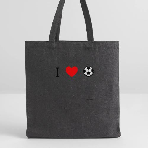 I heart soccer - Women - Recycled Tote Bag