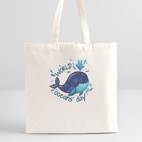 oceans day - Recycled Tote Bag
