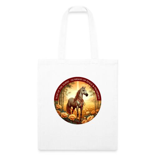 Year of the Horse Guardian T Shirt, Lunar New Year - Recycled Tote Bag