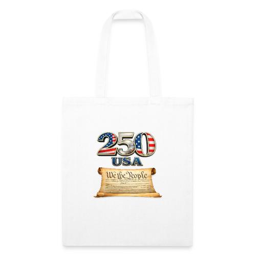 250th anniversary celebration of America - Recycled Tote Bag