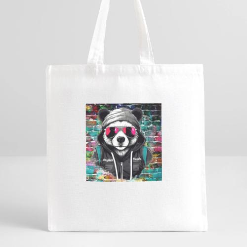 Stylish panda 2 - Recycled Tote Bag