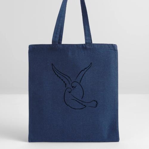 EMBRACED_TURTLEDOVES - Recycled Tote Bag