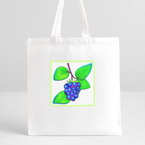 Vibrant Blueberry Pop Art - Recycled Tote Bag