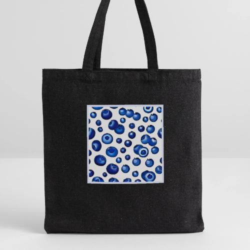 Fresh Blueberry Pattern - Recycled Tote Bag