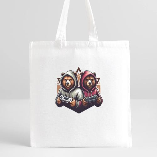 2 grizzlies gamer bears - Recycled Tote Bag