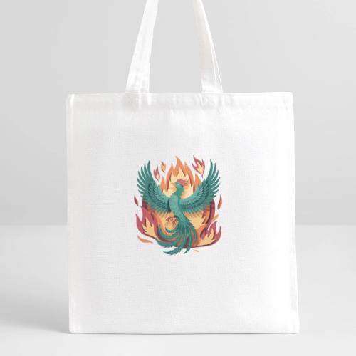 Phoenix Rising Mythical Fire Bird Fantasy Design - Recycled Tote Bag