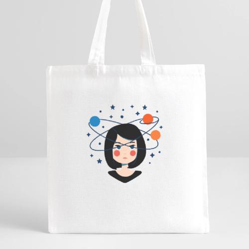 Spaced Out Girl – Mouse Pad - Recycled Tote Bag