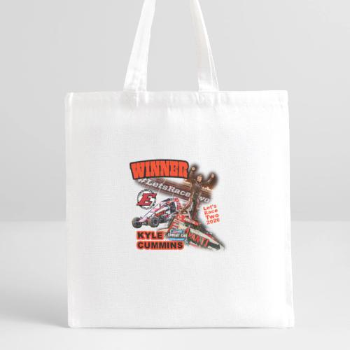 Kyle Cummins #LetsRaceTwo Winner - Recycled Tote Bag