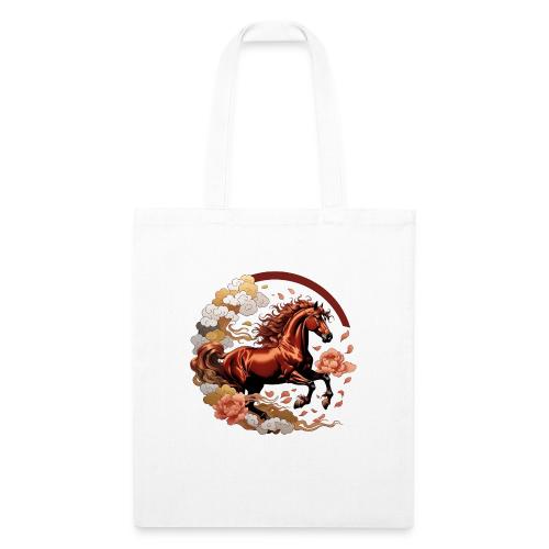 Year of the Horse T Shirt, Lunar New Year Gift - Recycled Tote Bag