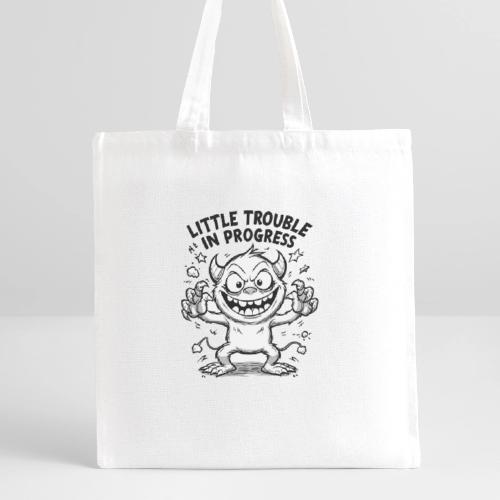 Playful Mischief Demon Illustration - Recycled Tote Bag
