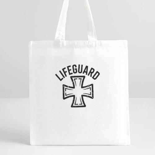 Lifeguard Cross Emblem - Recycled Tote Bag