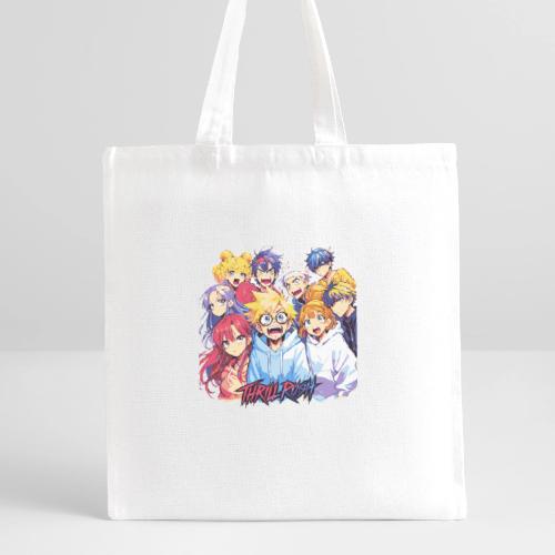 Thrill Rush Anime Squad Streetwear - Recycled Tote Bag