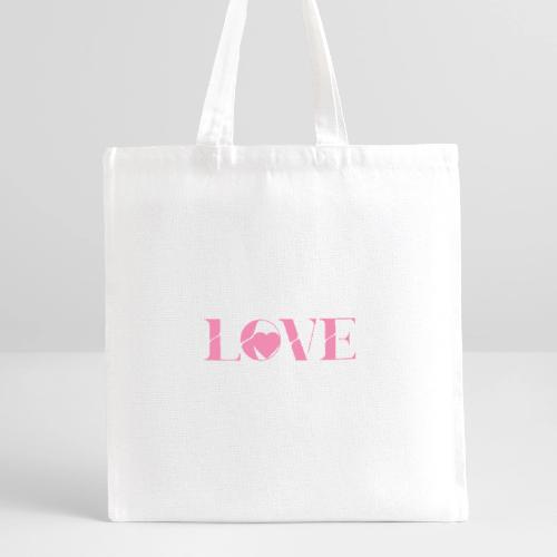 Pink love mug - Recycled Tote Bag