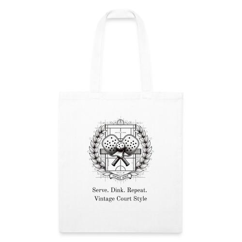 Vintage Pickleball T-Shirt, Mug, & Poster - Recycled Tote Bag