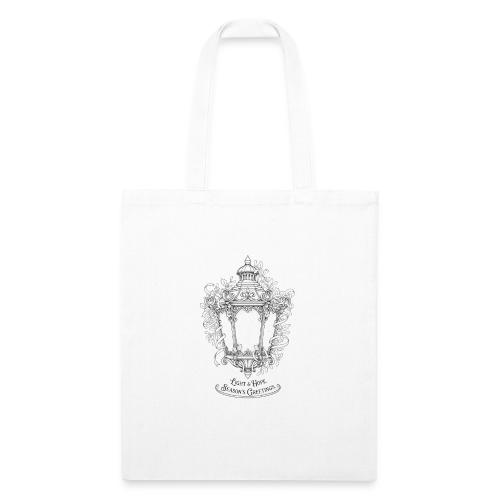 Victorian Lantern T-Shirt - Recycled Tote Bag