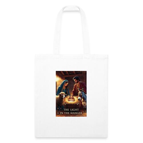 Nativity Manger T-Shirt - Recycled Tote Bag