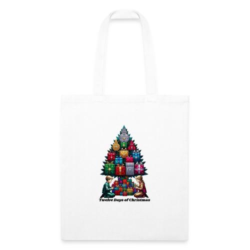 Twelve Days of Gifts T-Shirt - Recycled Tote Bag