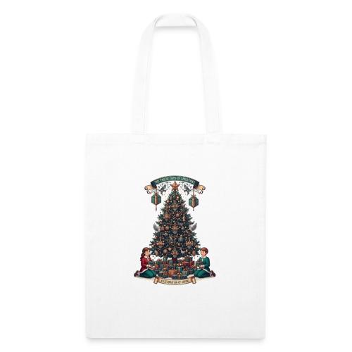 Twelve Days of Christmas T-Shirt - Recycled Tote Bag