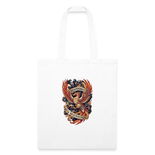 Phoenix New Year T-Shirt - Recycled Tote Bag