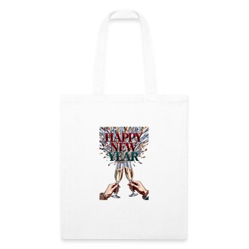 Toasting Hands T-Shirt Confetti Shower Premium - Recycled Tote Bag