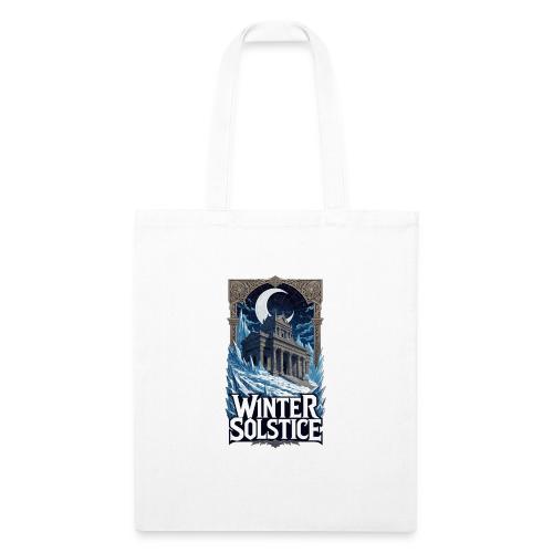Winter Solstice Temple T-Shirt - Recycled Tote Bag