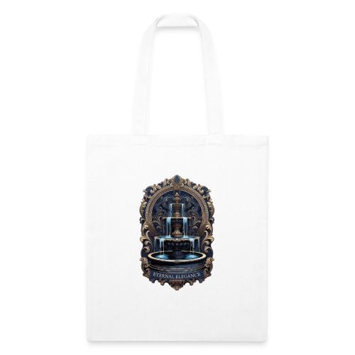 Gilded Baroque Fountain T-Shirt - Recycled Tote Bag