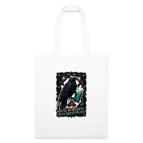 Sarcastic Raven Shenanigans Tee - Recycled Tote Bag