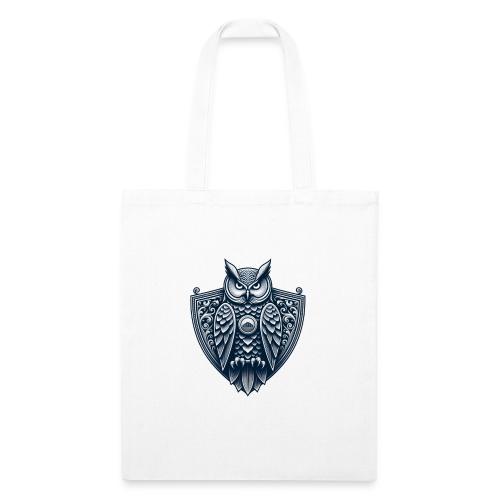 Night Watch Owl T Shirt, Sarcastic Dad Gift - Recycled Tote Bag