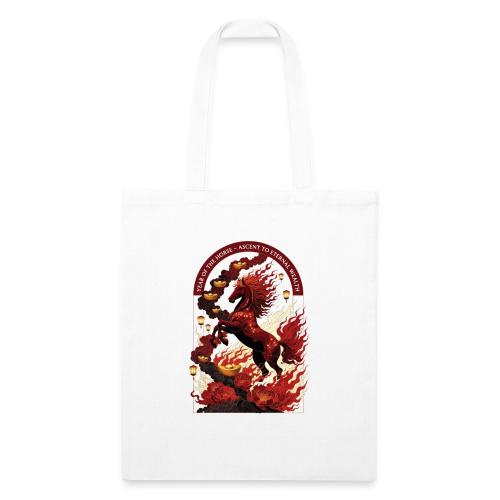Year of the Horse Rise T Shirt,Lunar New Year Gift - Recycled Tote Bag