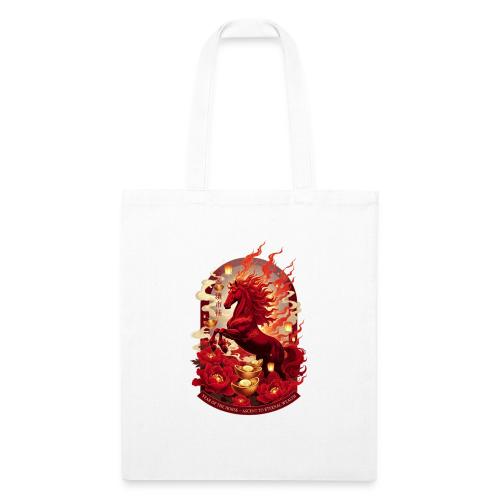 Year of the Horse Ascent T Shirt, Lunar New Year - Recycled Tote Bag