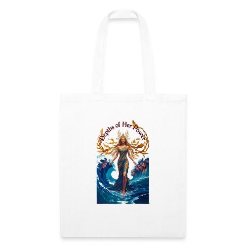 Women’s Day Tidal Sovereign T Shirt, Gift for Wife - Recycled Tote Bag