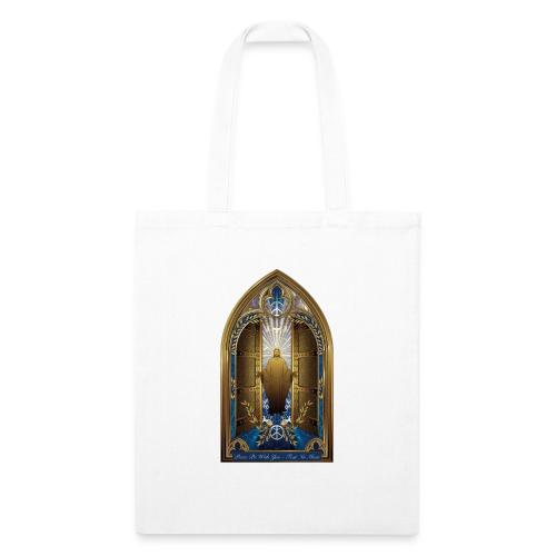 Easter Peace Be With You Locked Doors T Shirt,Gift - Recycled Tote Bag