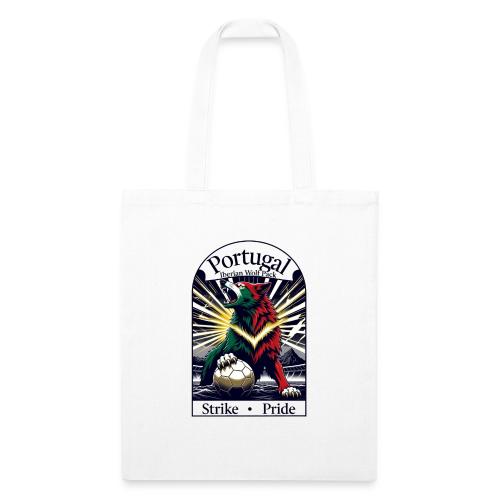 Portugal Iberian Wolf Soccer T Shirt, Pride Gift - Recycled Tote Bag