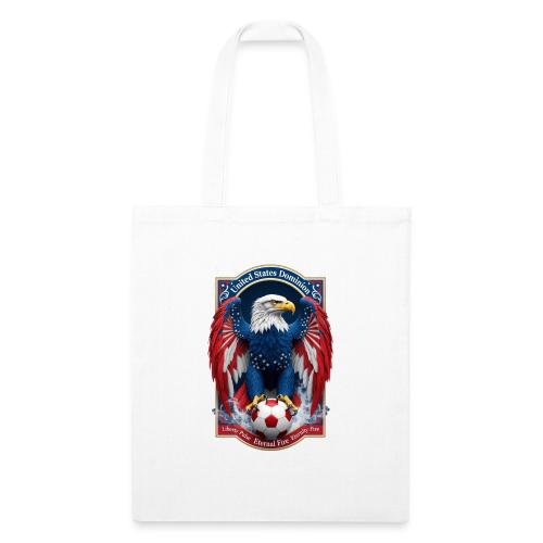 USA Eagle Emblem T Shirt, USA Soccer Pride Gift - Recycled Tote Bag