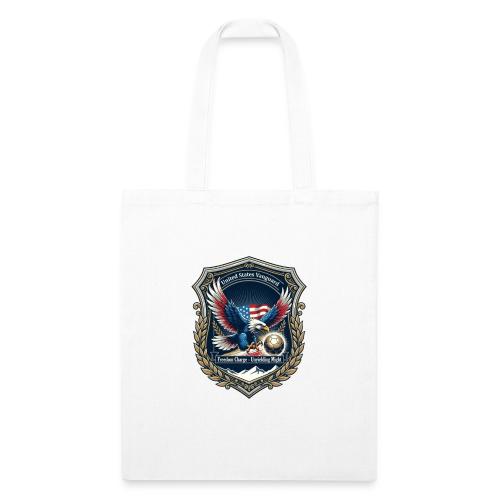 USA Eagle Vanguard T-Shirt,American Flag PrideGift - Recycled Tote Bag