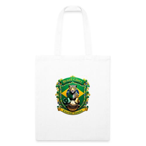 Brazil Jaguar Glory Tee, Brazilian Pride Gift - Recycled Tote Bag