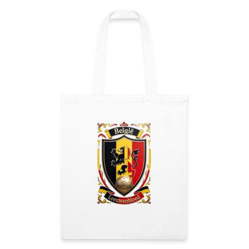 Belgium Lion Crest T-Shirt, Belgian Flag Gift - Recycled Tote Bag