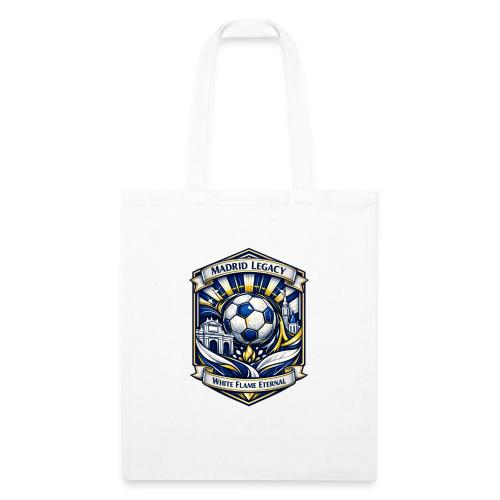 Madrid White Legacy T Shirt, Madrid Fan Gift - Recycled Tote Bag