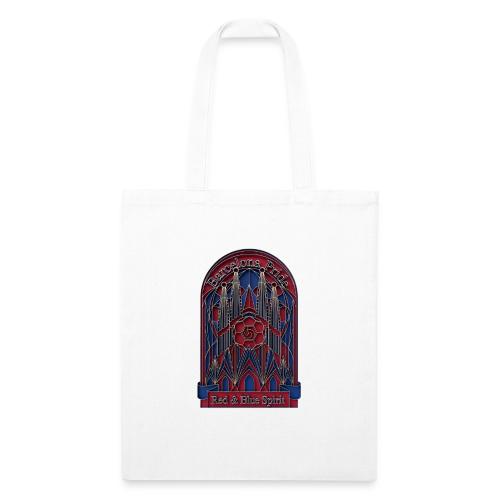Barcelona Scarlet Pride T Shirt, Vibrant City Gift - Recycled Tote Bag