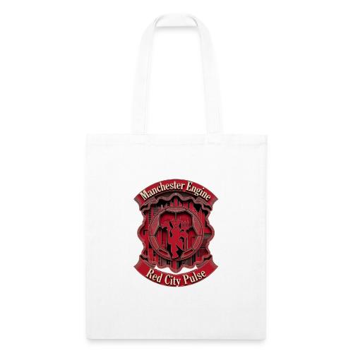 Red Manchester T Shirt, Red Soccer City Pride Gift - Recycled Tote Bag