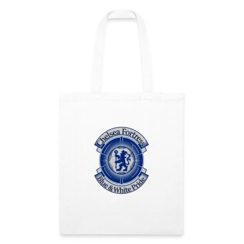 Chelsea Fortress T Shirt, Soccer City Pride Gift - Recycled Tote Bag